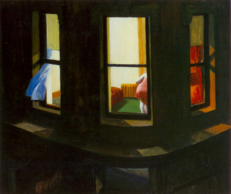 Edward Hopper - Night Windows, 1928