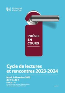 Cycle de lecture et rencontre universitaire Guylaine Monnier