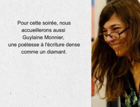 Maison de la poésie de Bordeaux invite Guylaine Monnier