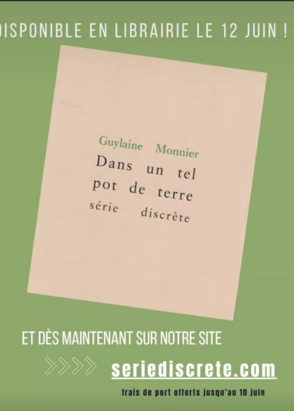 Dans un tel pot de terre de Guylaine Monnier